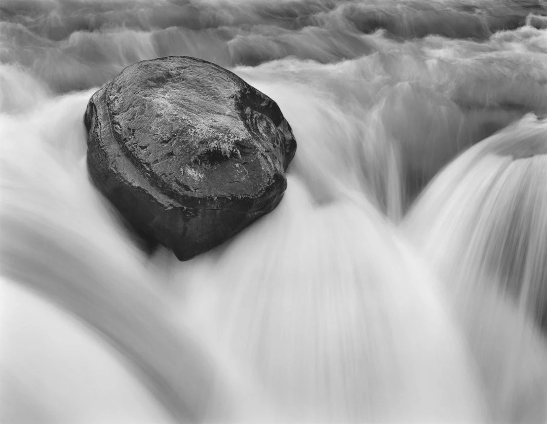 Boulder, Sunwapta Falls, Jasper National Park, Canada 1998