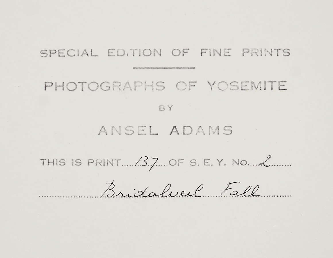 Bridalveil Fall - Signed Special Edition Photograph - Image 4