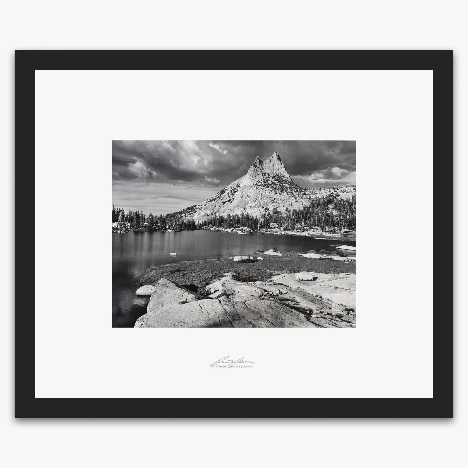 Cathedral Peak and Lake - Image 3