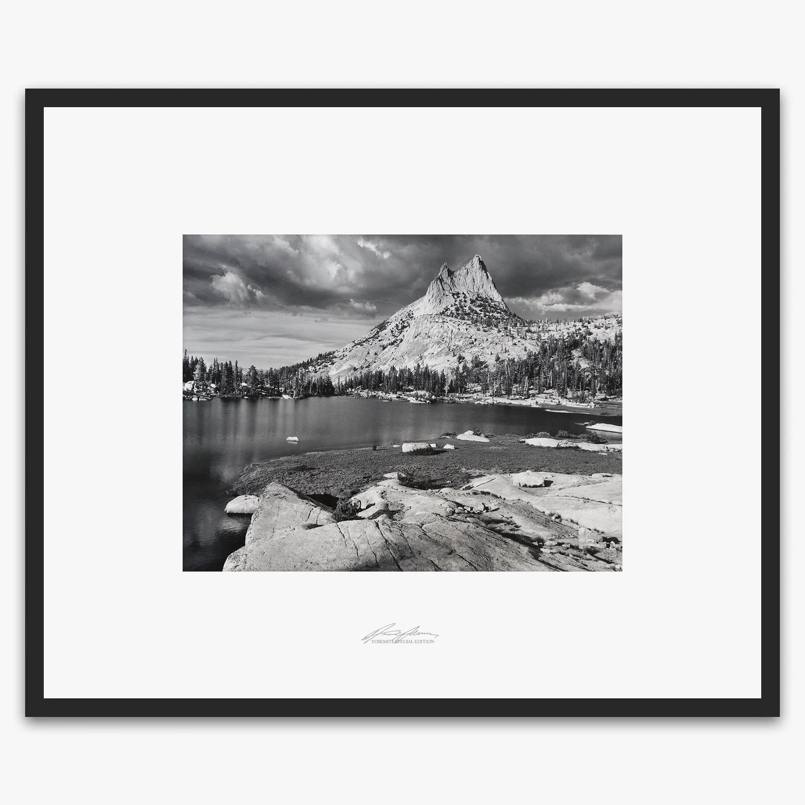 Cathedral Peak and Lake - Image 5