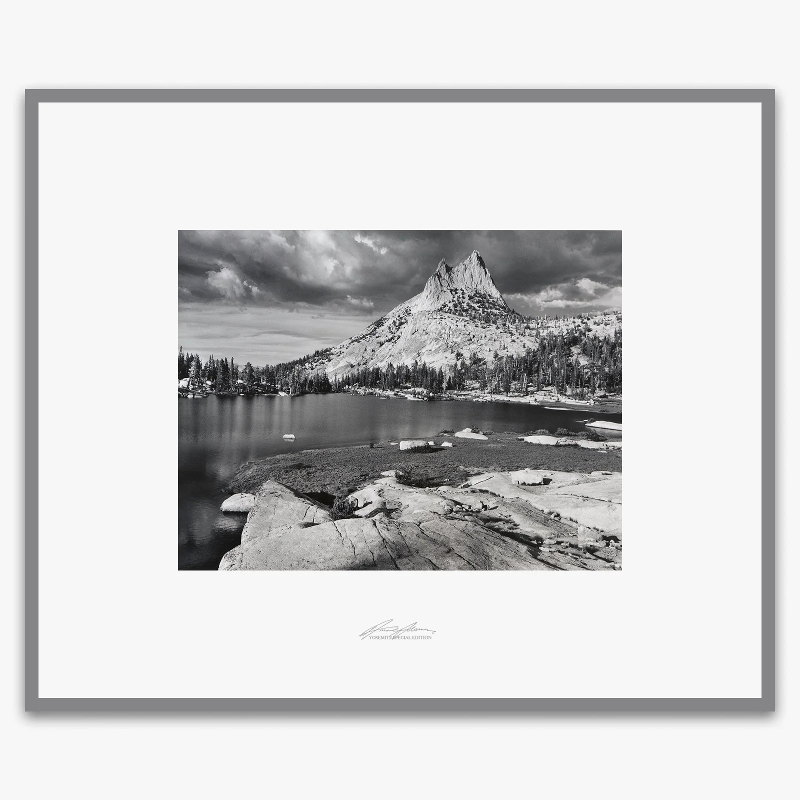 Cathedral Peak and Lake - Image 6