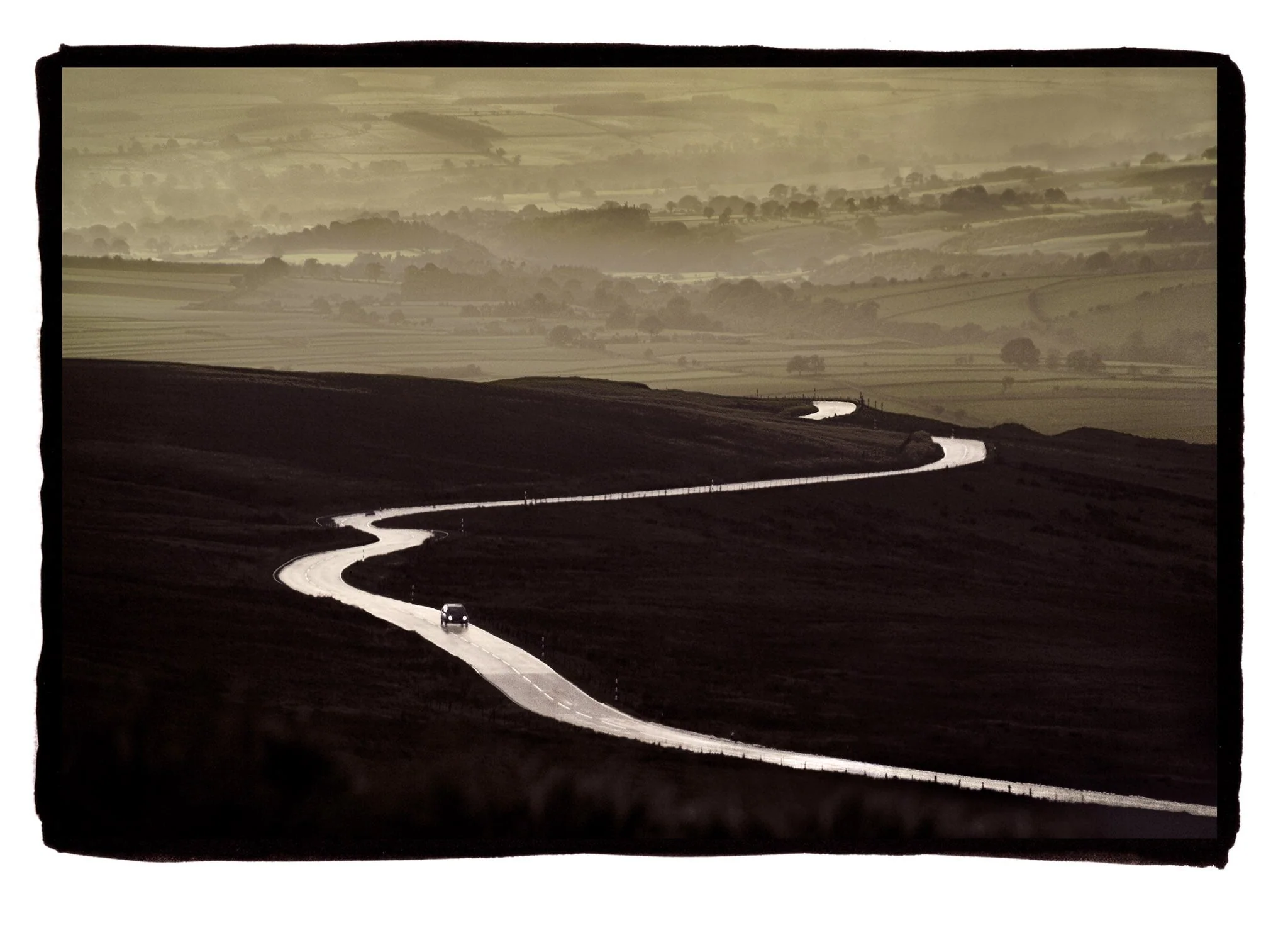Road on Moor, Scotland