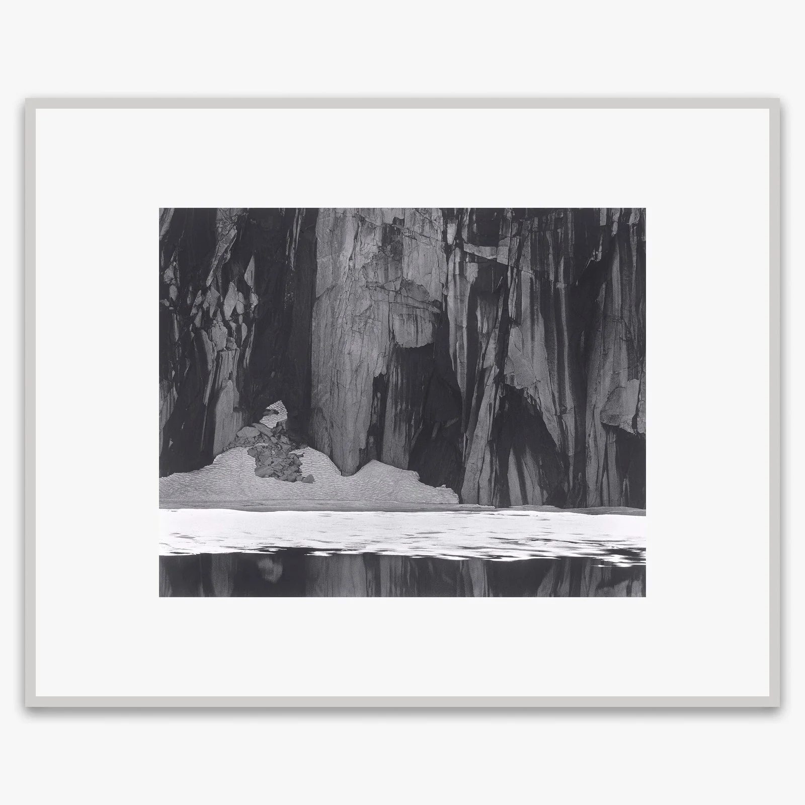 Frozen Lake and Cliffs - Image 4