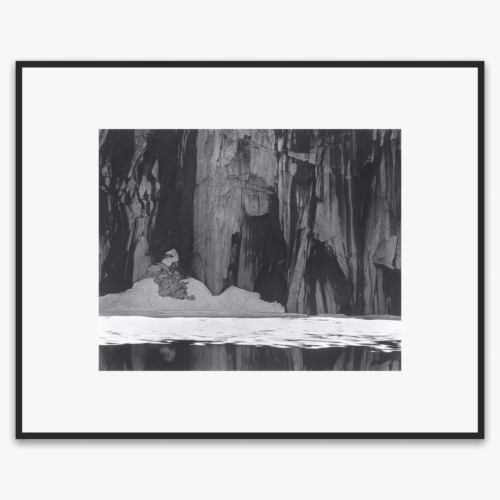 Frozen Lake and Cliffs - Image 6