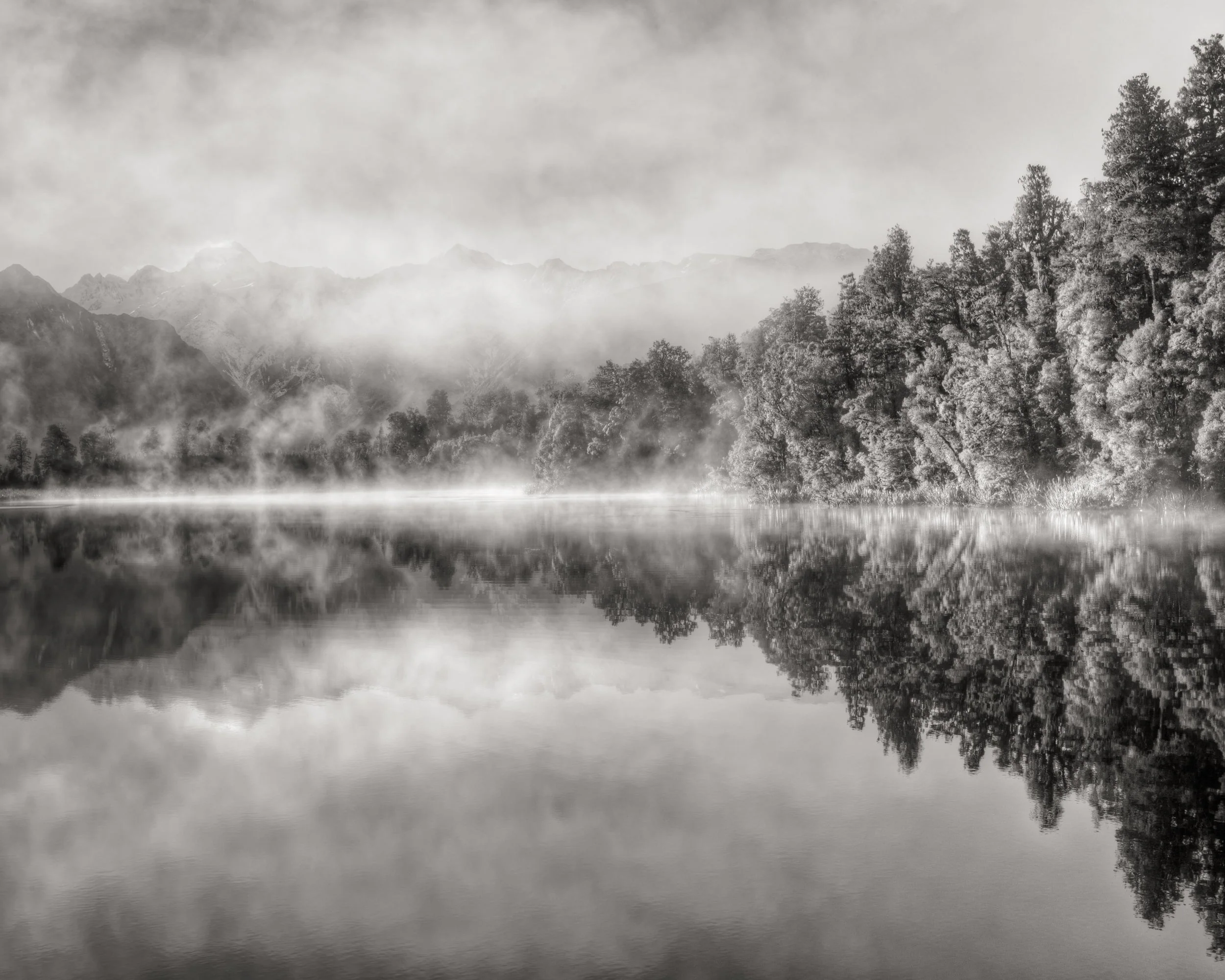 Lifting Mist #3, New Zealand