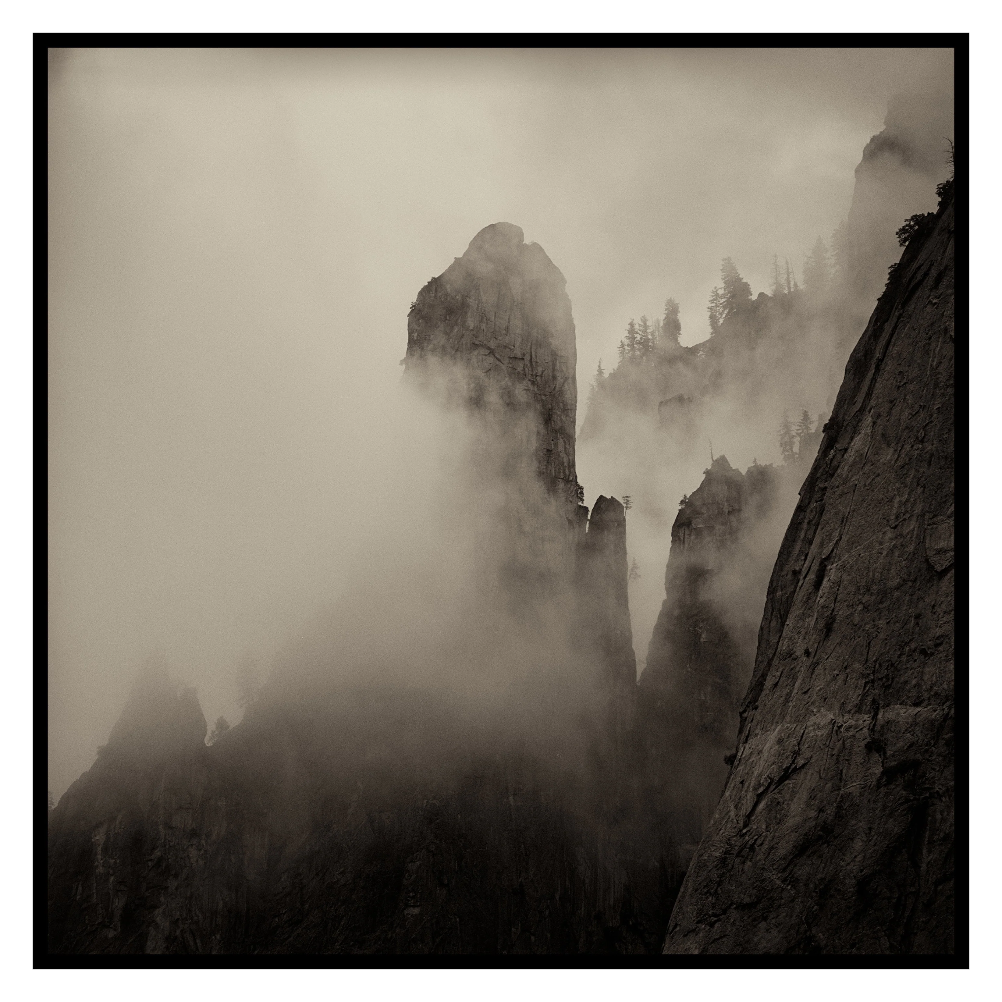 Low Clouds, Yosemite, 2012