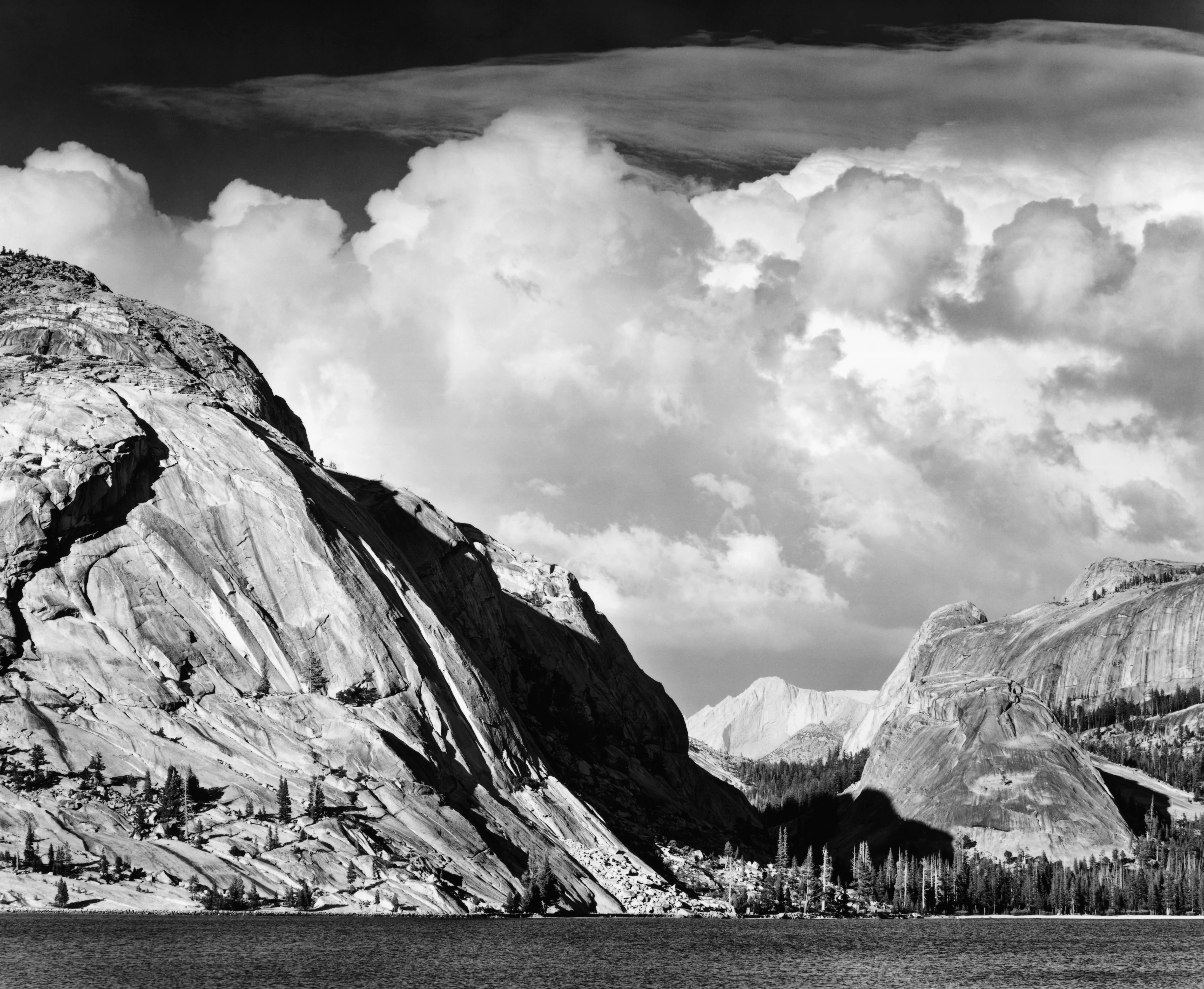 Tenaya Lake and Mount Conness