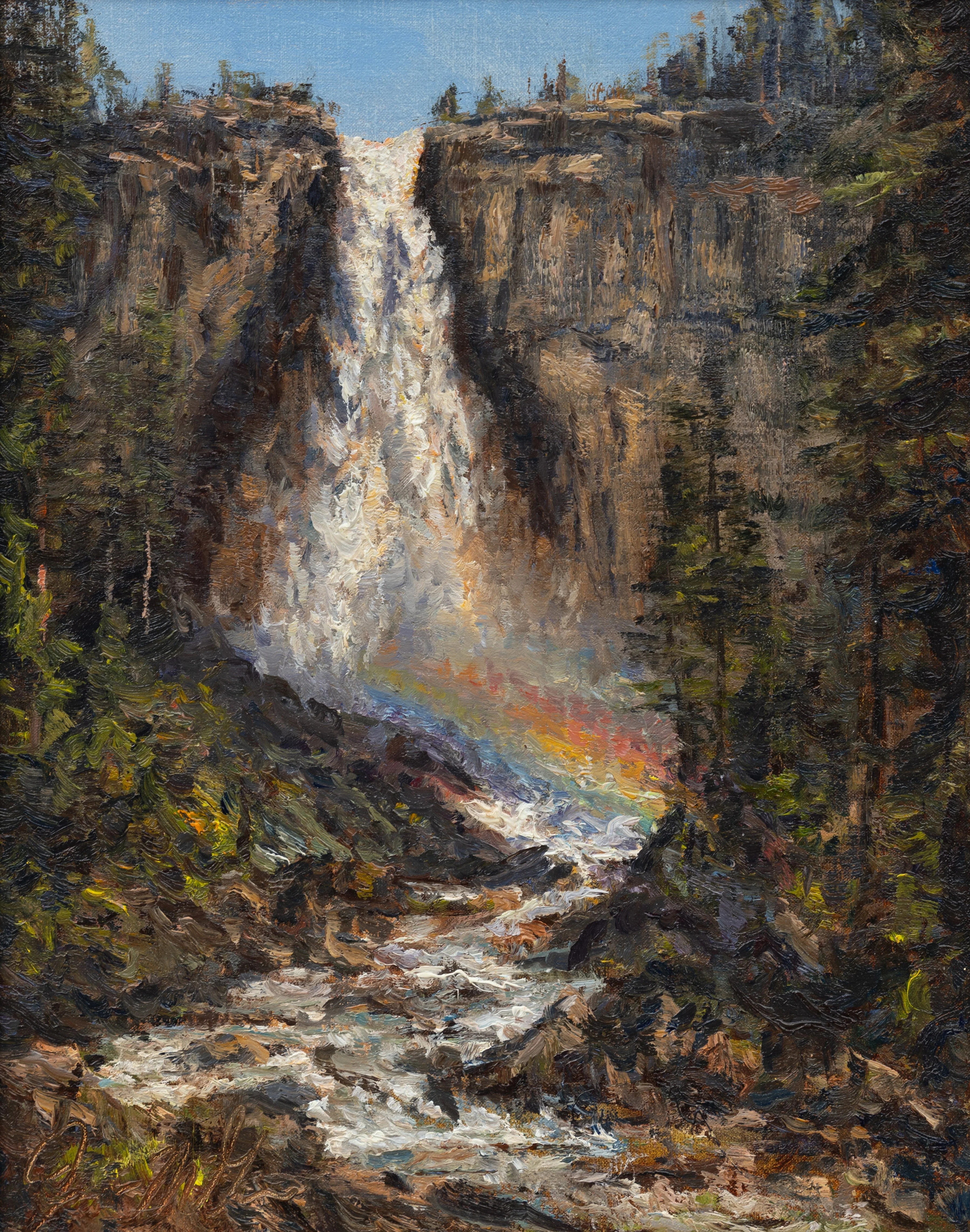 Nevada Fall and Rainbow