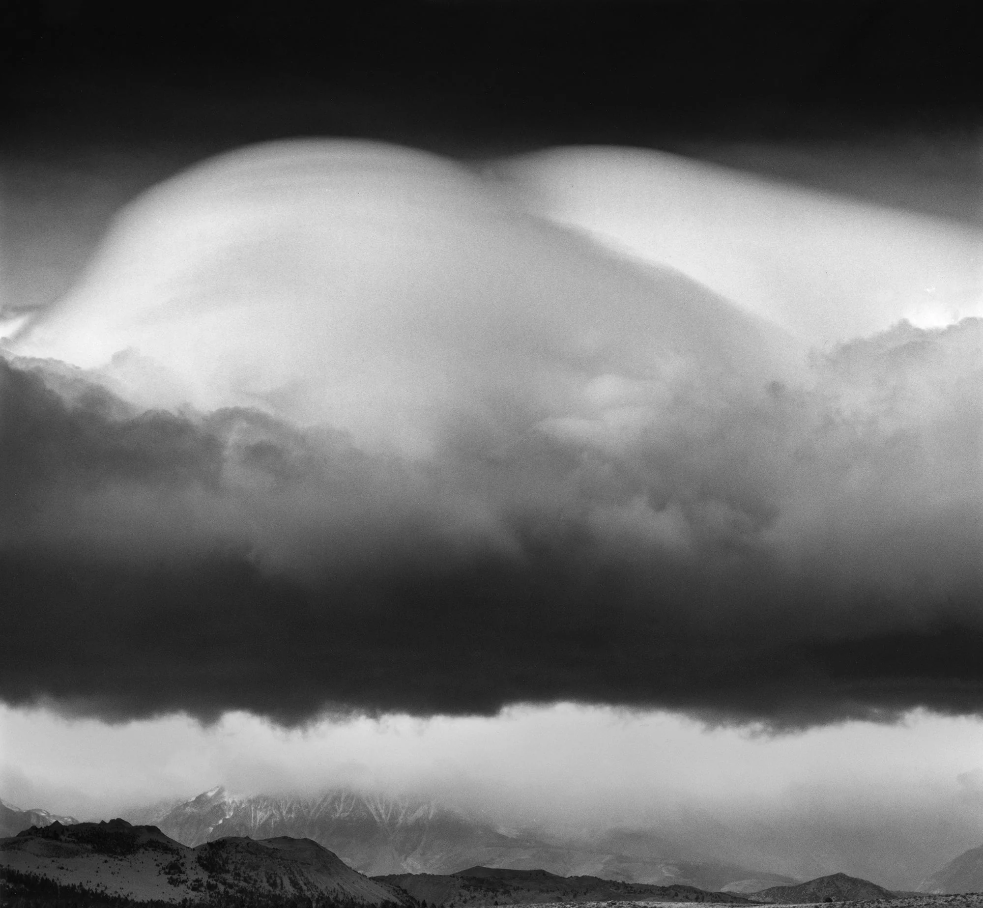 High Clouds over the Sierra