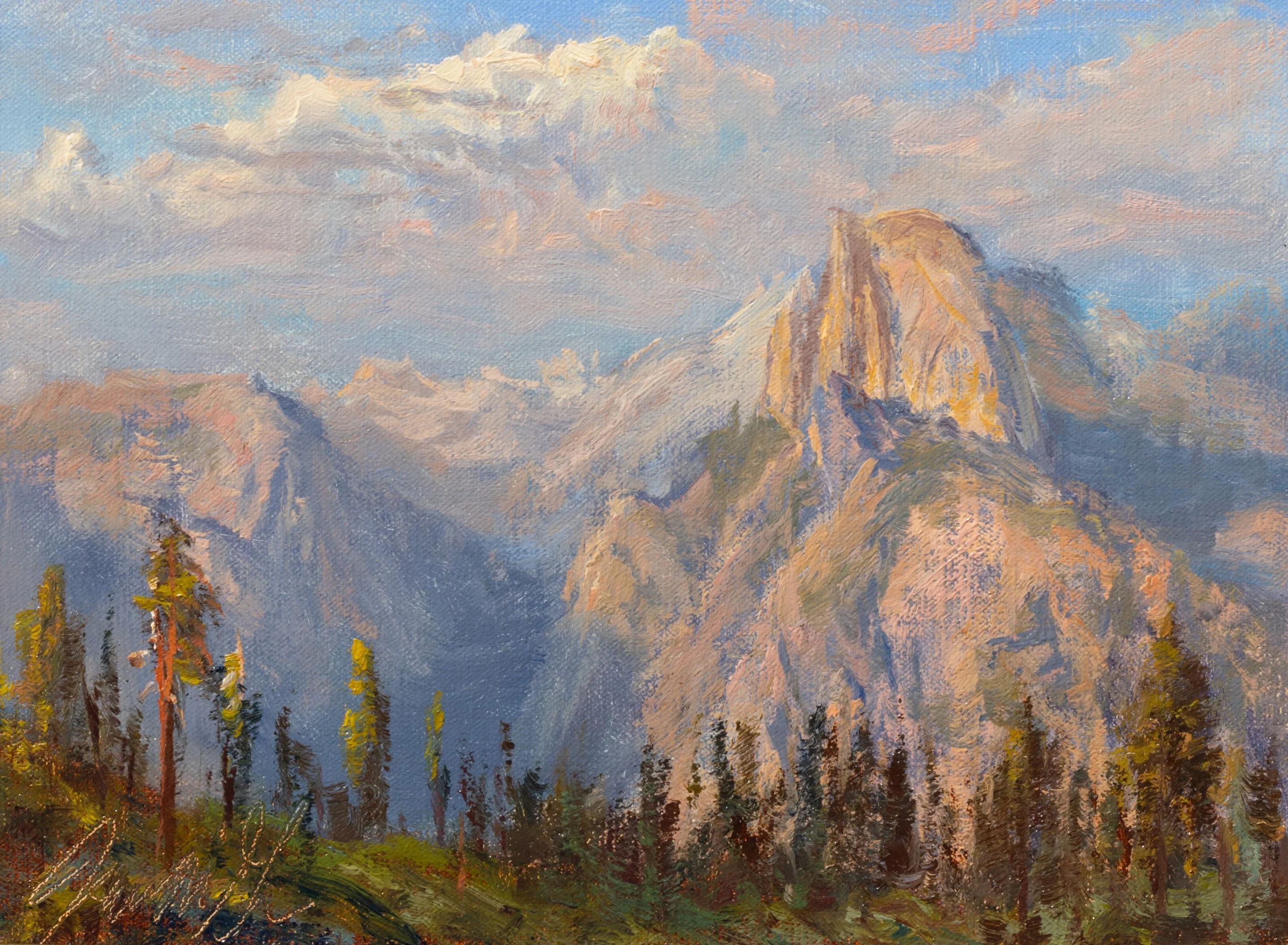 Sunset Near Glacier Point