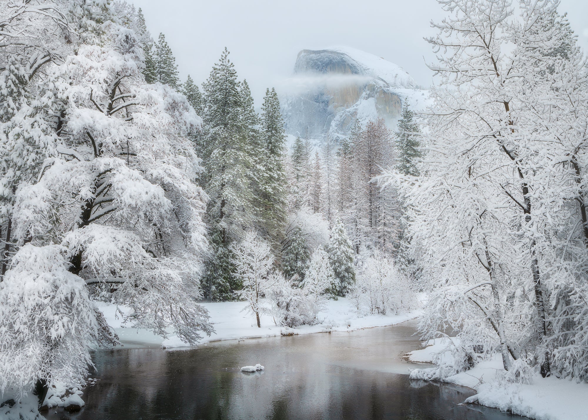 When it Snows in Yosemite